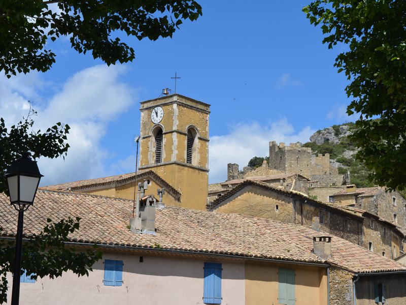 Photo 5 : Clocher église de St Montan en Ardèche