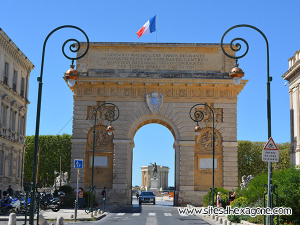 Photo Arc de triomphe Montpellier