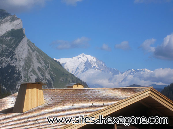 Photo 3 : Le Mont-Blanc depuis la croix Fry